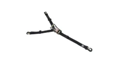Bulldog Winch Horizontal Tire Ratcheting Y Hold-down Strap