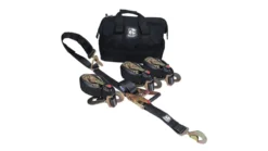 Bulldog Winch 5pc Ratcheting Axle Strap Set