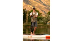 Glide Angler Inflatable Paddle Board -Deals Aqua Kayaks Store opplanet glide angler inflatable paddle board white brown red 11ft x 36in x 6in o2 angl av 12