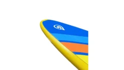 Glide Retro Inflatable Paddle Board -Deals Aqua Kayaks Store opplanet glide retro inflatable paddle board blue yellow 10ft 6 x 33in x 6in o2 ret bl av 1