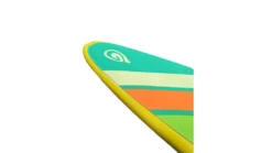 Glide Retro Inflatable Paddle Board -Deals Aqua Kayaks Store opplanet glide retro inflatable paddle board green yellow 10ft 6 x 33in x 6in o2 ret gr av 3