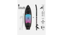 HURLEY PhantomSurf Inflatable Paddle Board Set -Deals Aqua Kayaks Store opplanet hurley phantomsurf inflatable paddle board set 9ft ombre hur 006 av 1