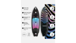 HURLEY PhantomSurf Inflatable Paddle Board Set -Deals Aqua Kayaks Store opplanet hurley phantomsurf inflatable paddle board set 9ft ombre hur 006 av 3