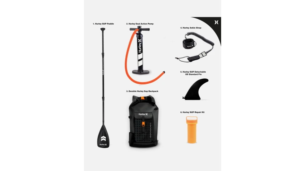 HURLEY PhantomTour Inflatable Paddle Board Set 3 HURLEY PhantomTour Inflatable Paddle Board Set - Image 3