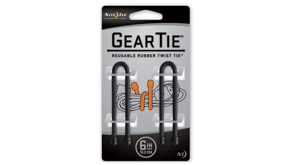 Nite Ize 6" Gear Tie 2 Nite Ize 6" Gear Tie - Image 2