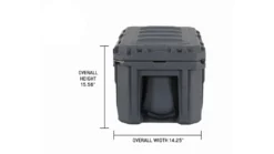 Overland Vehicle Systems D.B.S. Dry Box -Deals Aqua Kayaks Store opplanet overland vehicle systems d b s dry box w wheels drain and bottle opener dark grey 53 qt 40100001 av 2