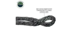 Overland Vehicle Systems Soft Shackle -Deals Aqua Kayaks Store opplanet overland vehicle systems soft shackle 5 8in 44500 lbs w collar gray 22 in 19159919 av 2