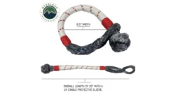 Overland Vehicle Systems Soft Shackle -Deals Aqua Kayaks Store opplanet overland vehicle systems soft shackle 7 16in 41000 lbs w loop abrassive sleeve white red 23 in 19129903 av 2
