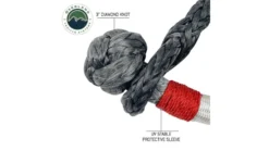 Overland Vehicle Systems Soft Shackle -Deals Aqua Kayaks Store opplanet overland vehicle systems soft shackle 7 16in 41000 lbs w loop abrassive sleeve white red 23 in 19129903 av 3