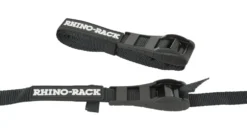 Rhino Rack Tiedown W/Buckle Protector -Deals Aqua Kayaks Store opplanet rhino rack tiedown w buckle protector black 3 5m rtd35p av 1