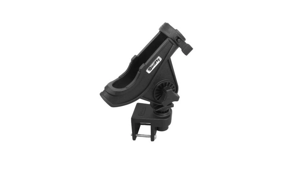 Scotty 284 Baitcaster/Spinning Rod Holder W/243 Square Rail Mount 2 Scotty 284 Baitcaster/Spinning Rod Holder W/243 Square Rail Mount - Image 2
