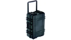 UW Kinetics 1027 Transit Case With Wheels, Black