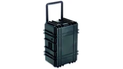 UW Kinetics 1427 Transit Case Dry Box With Wheels, Black